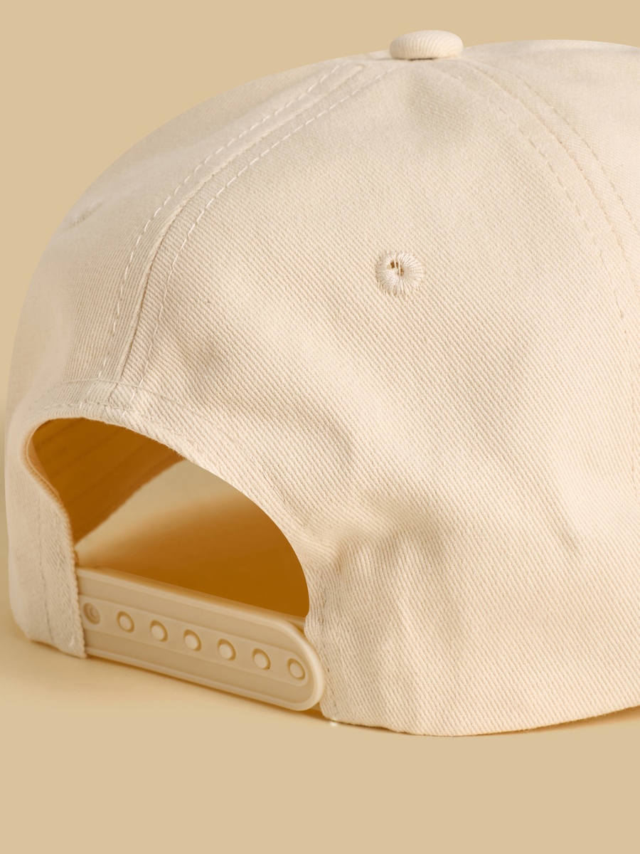 Embroidered Cap with Snap Back Closure