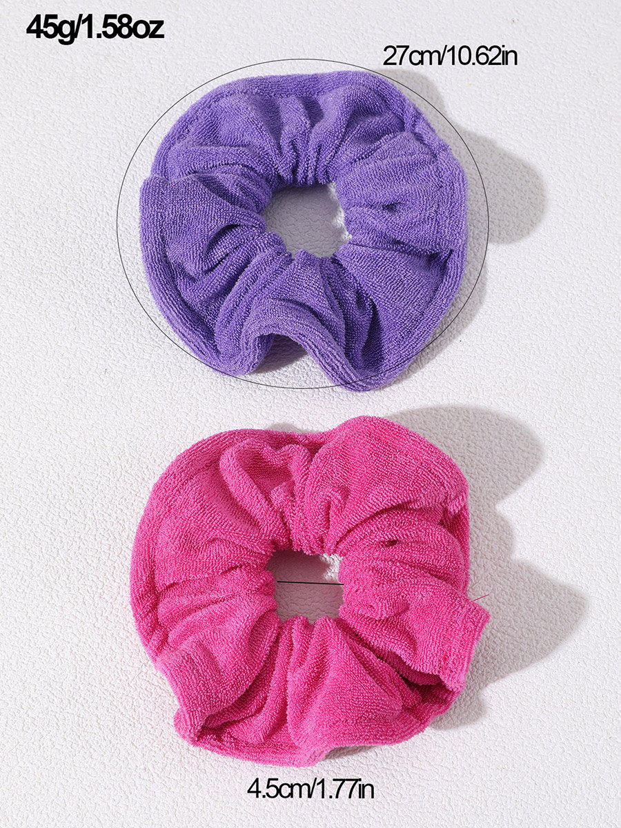 Pack of 2 - Textured Scrunchie