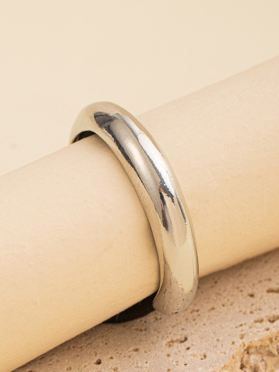 Silver Hair Tie