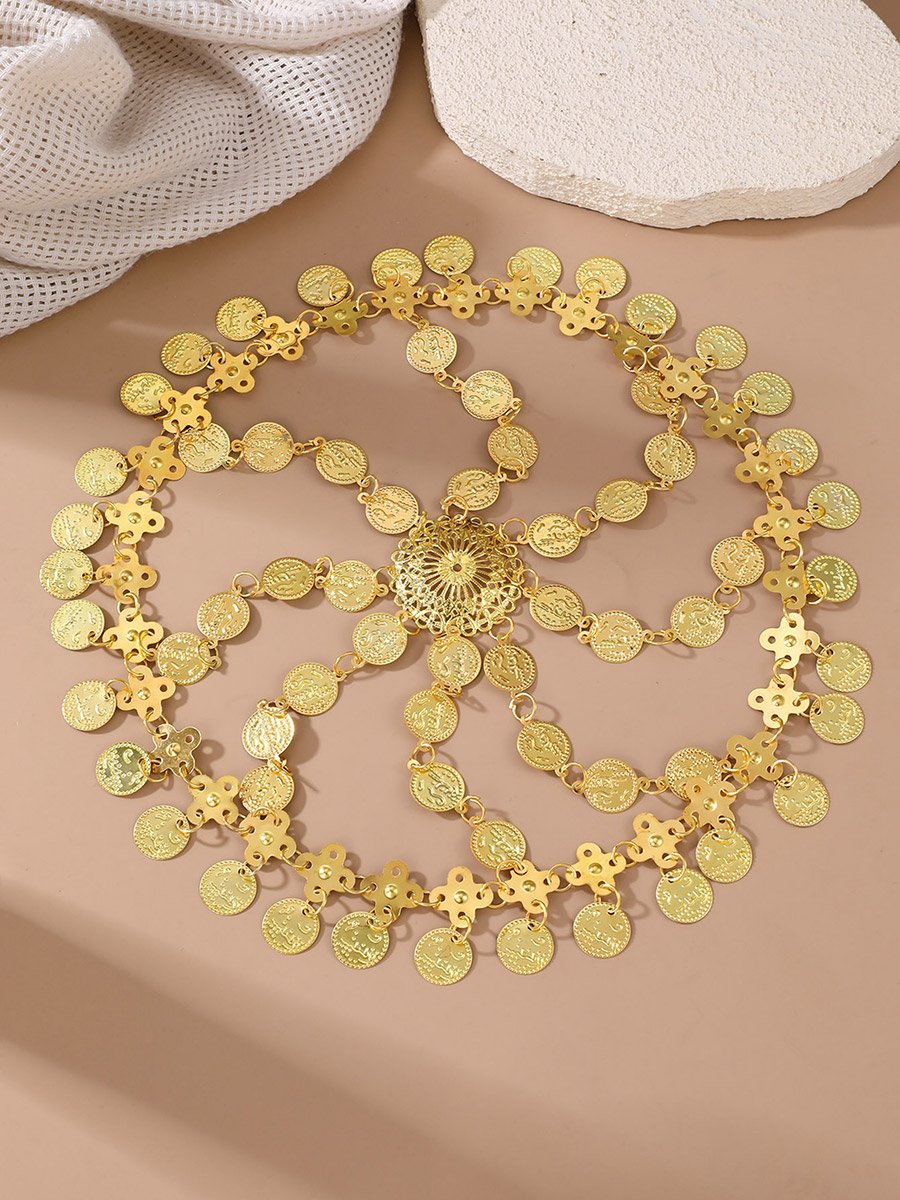 Golden Coin Headpiece