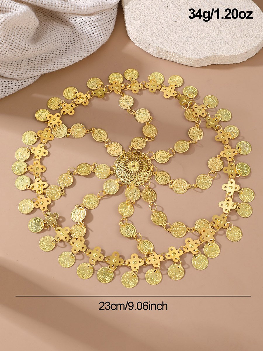 Golden Coin Headpiece