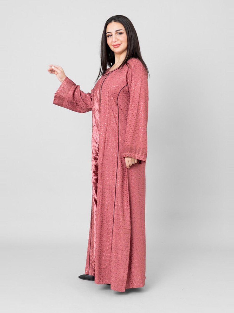 Najm Embroidered Bell Sleeves Jalabiya