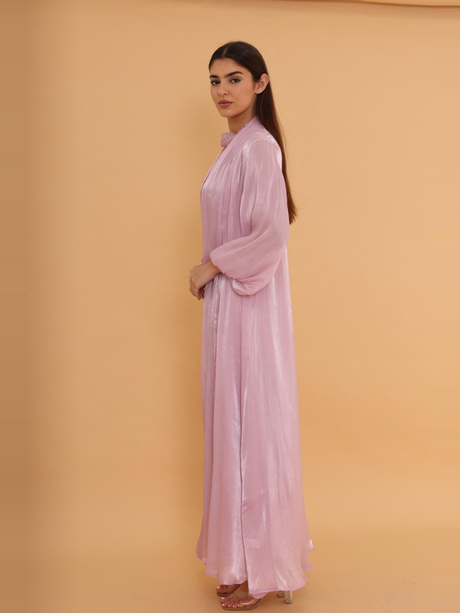 Tara Embellished Balloon Sleeves Jalabiya