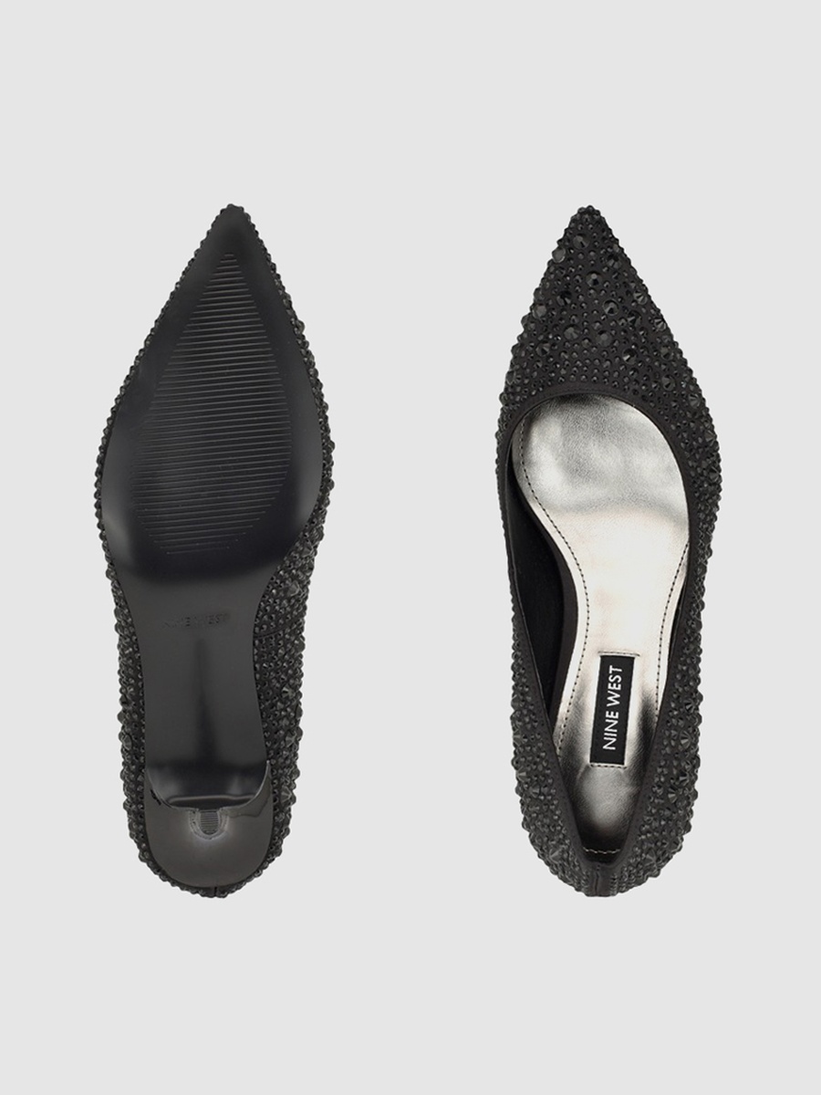 Embellished Pointed Toe Pumps
