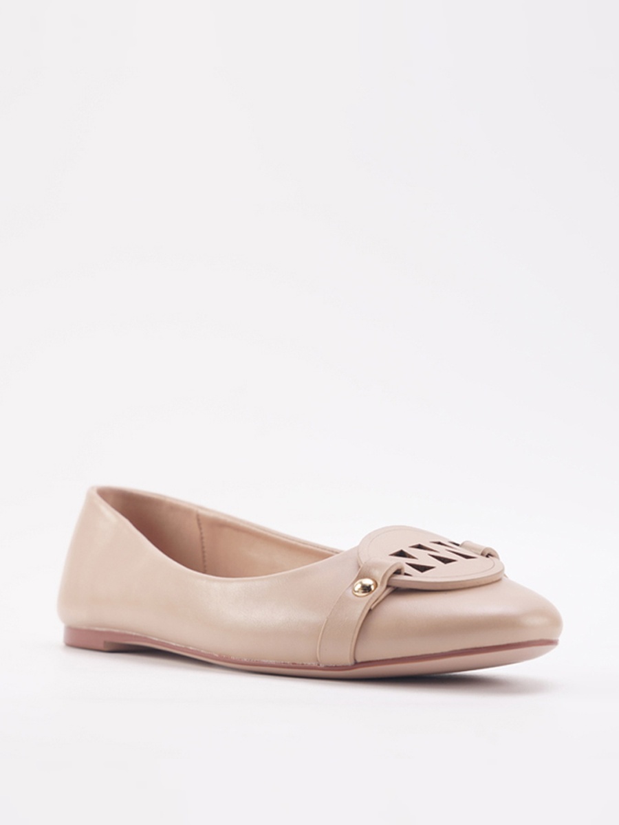 Plain Round Toe Ballerina Shoes