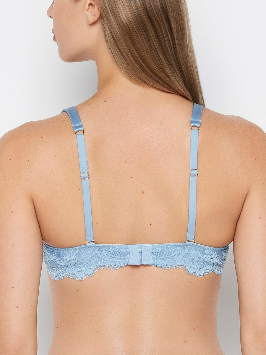 Lace Band Padded Wired Full Coverage Bra