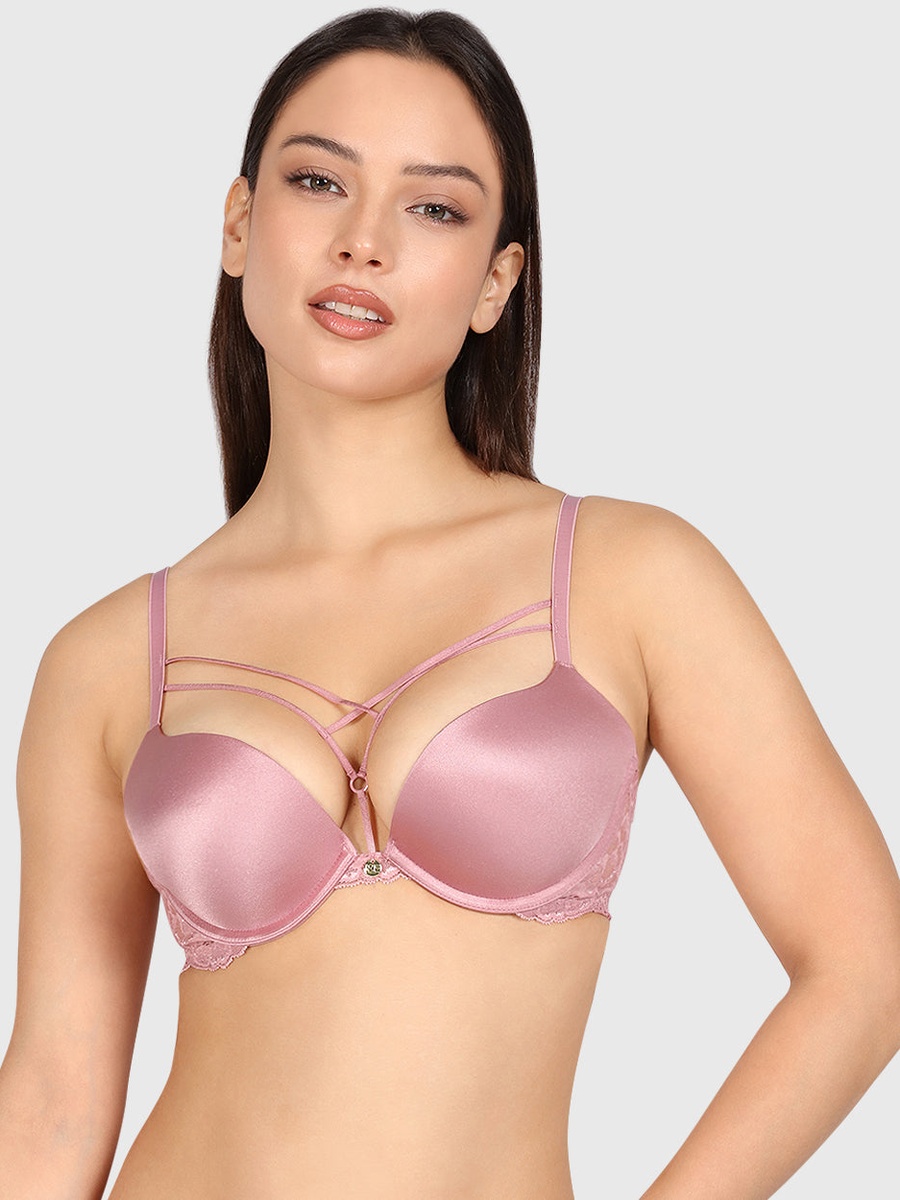 Apex Strap Wired Gel Padding Plunge Bra