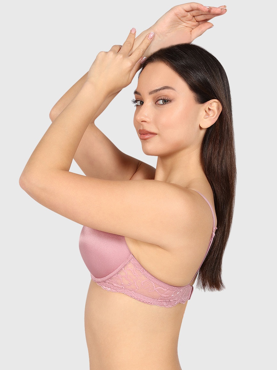 Apex Strap Wired Gel Padding Plunge Bra