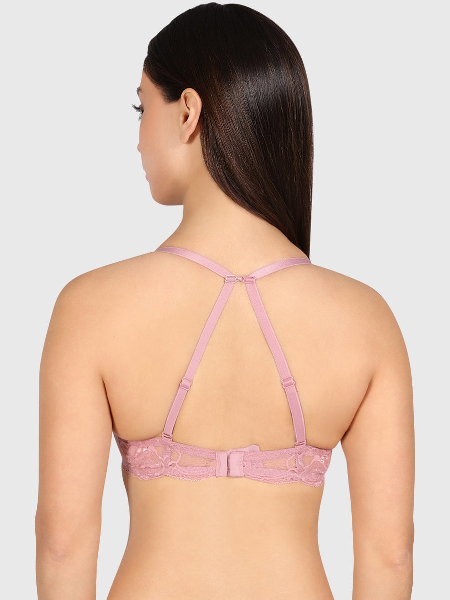 Apex Strap Wired Gel Padding Plunge Bra