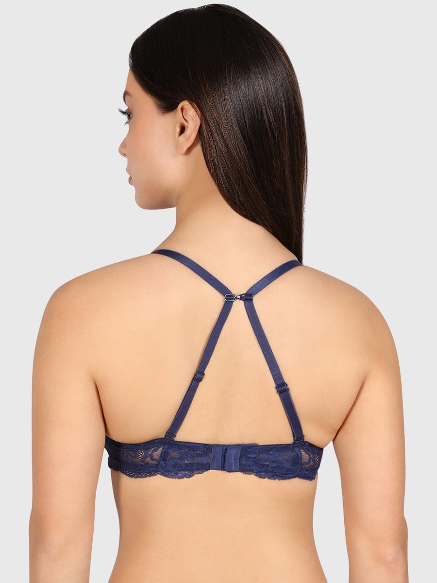 Apex Strap Wired Gel Padding Plunge Bra