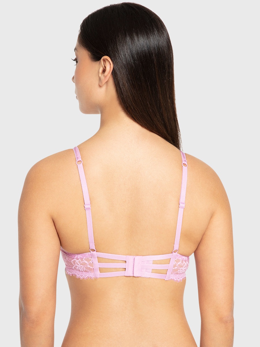 Gel Padded Wired Plunge Bra