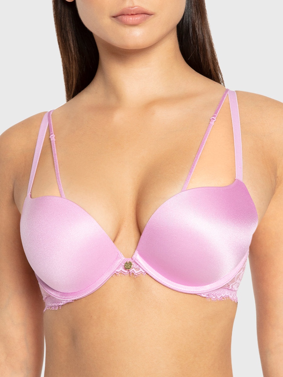 Gel Padded Wired Plunge Bra