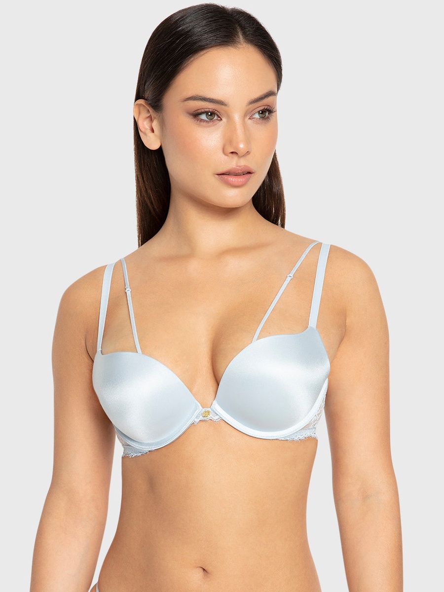 Gel Padded Wired Plunge Bra