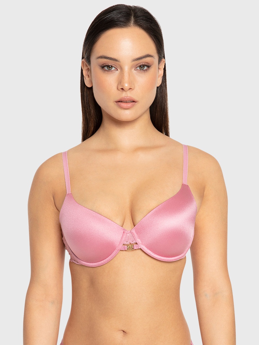 Lace Band Lightly Lined Full Coverage Bra