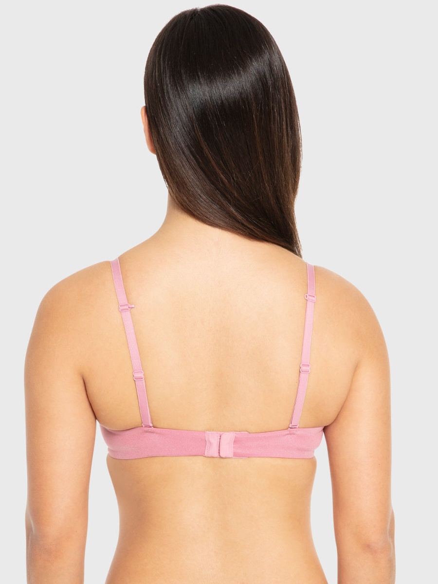 Strappy Gel Padded Wired Plunge Bra