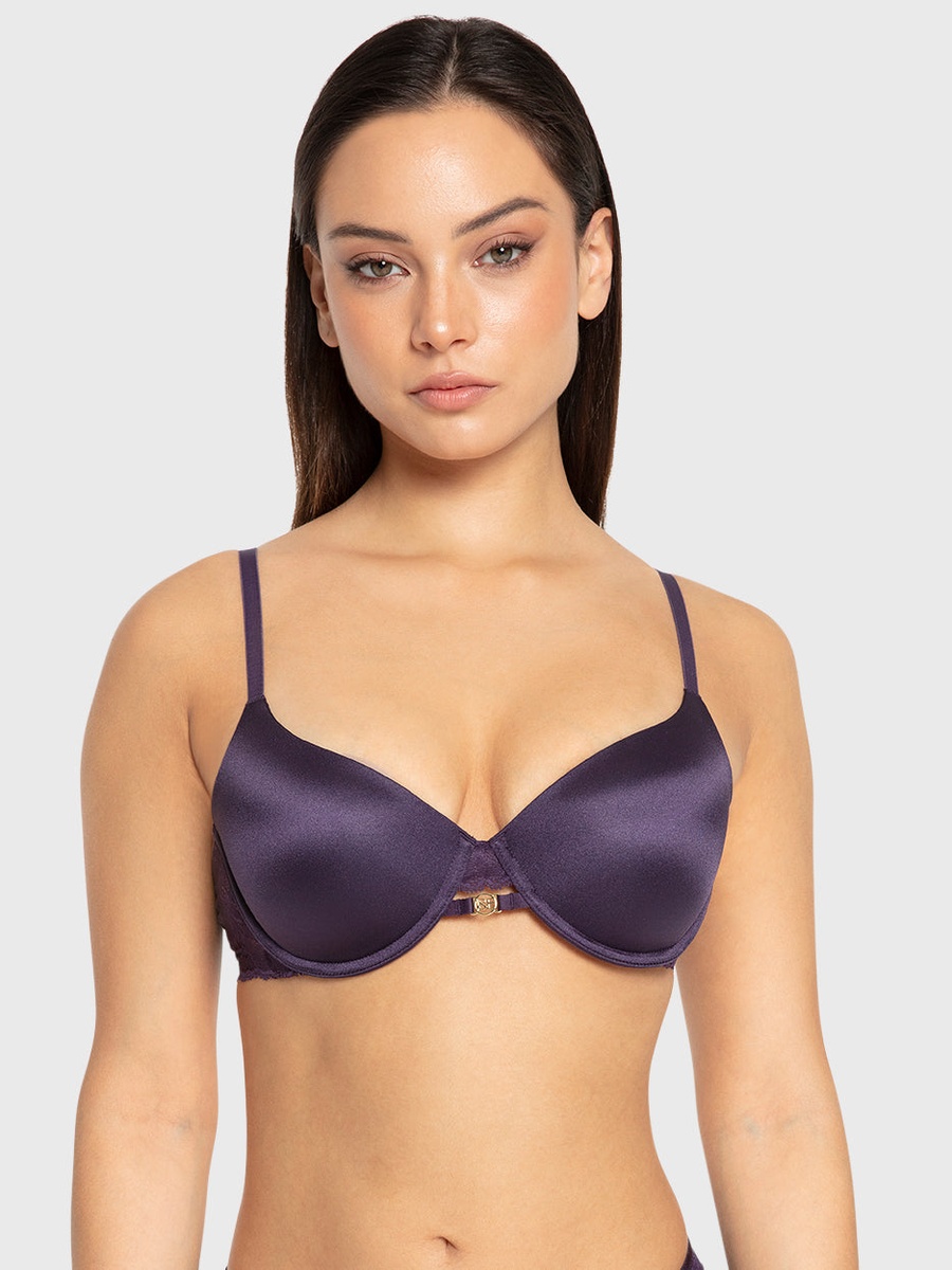 Lace Band Lightly Lined Full Coverage Bra