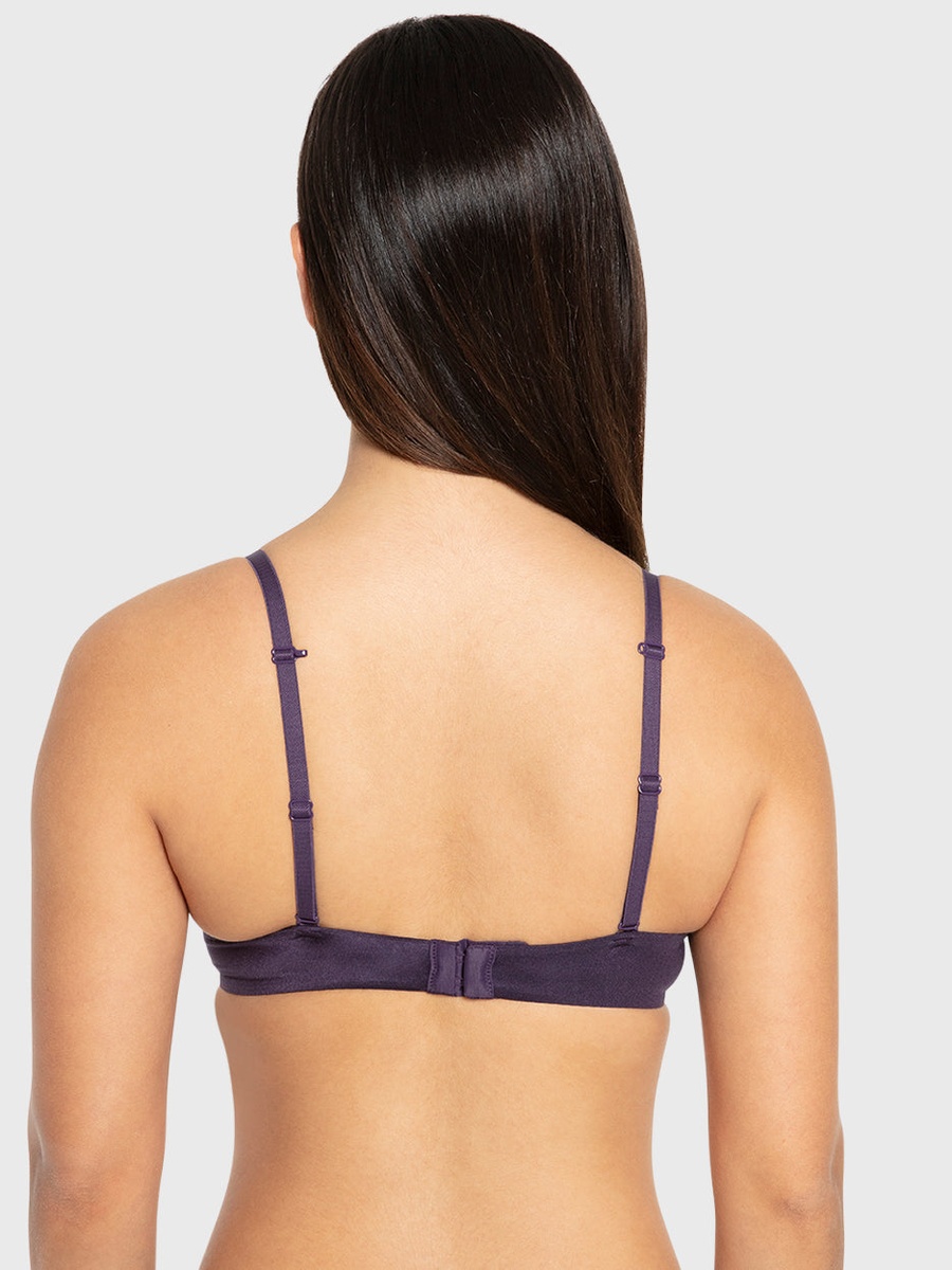 Strappy Gel Padded Wired Plunge Bra