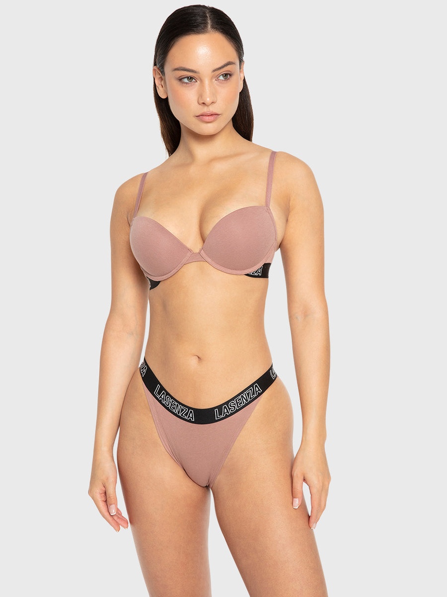 Trend Remix Push-Up Plunge Bra