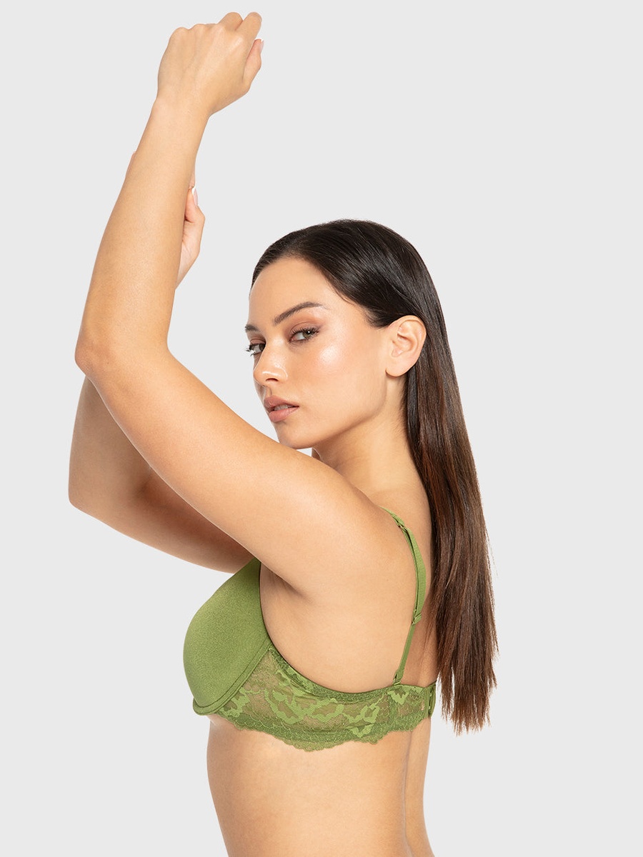 Padded Wired Lightly Lined Full Coverage Bra