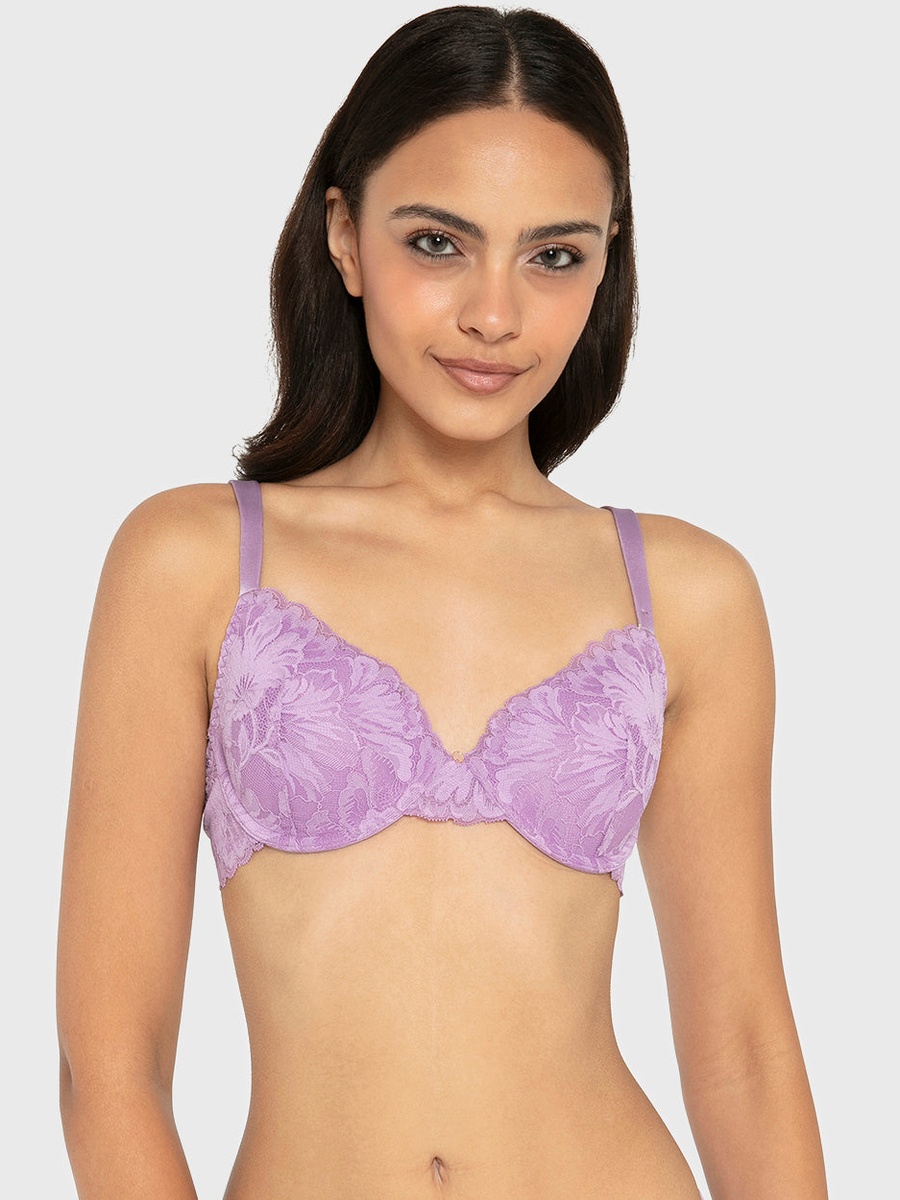 Lightly Lined Wired Lace Bra