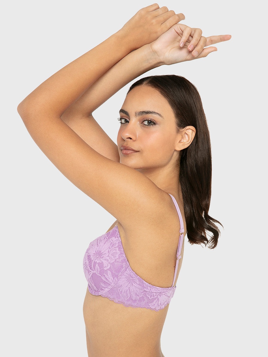 Lightly Lined Wired Lace Bra