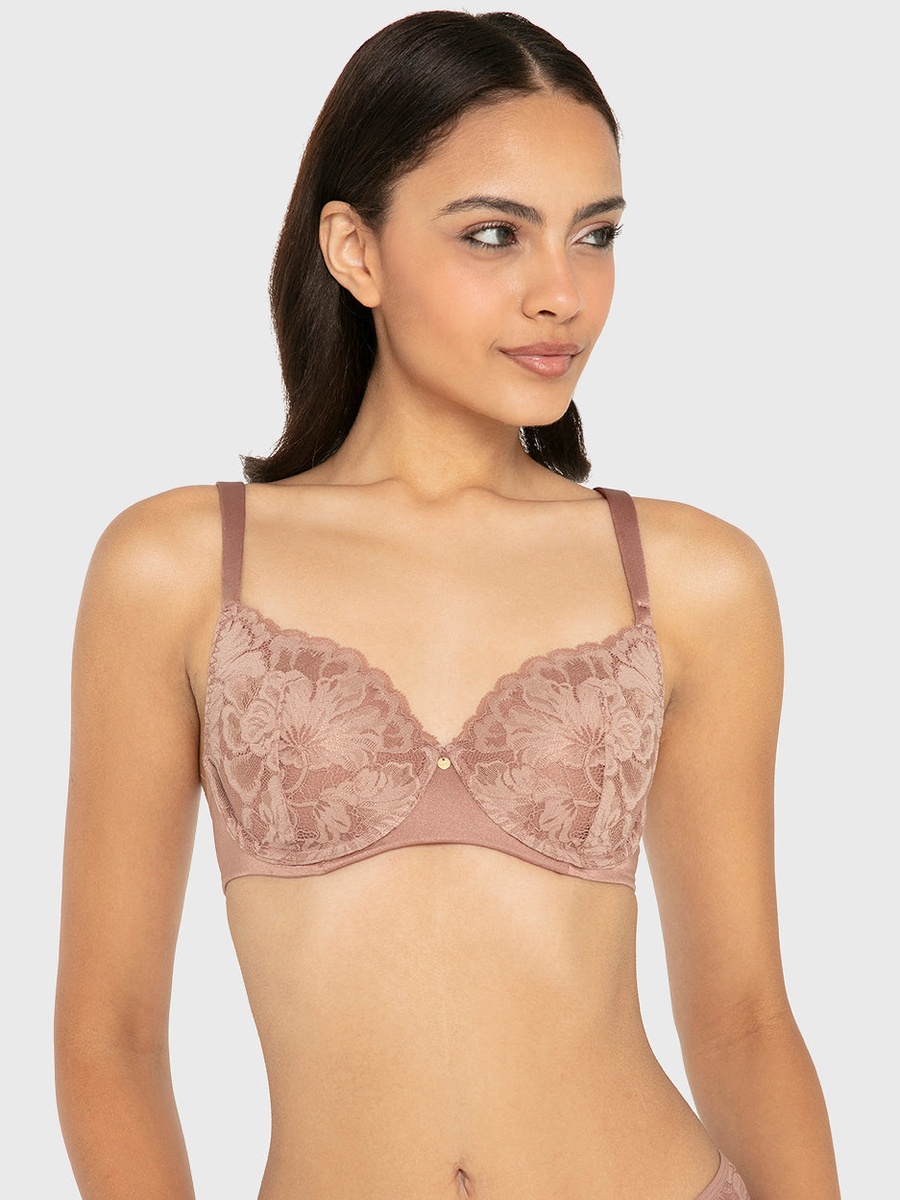 Lightly Lined Wired Lace Bra