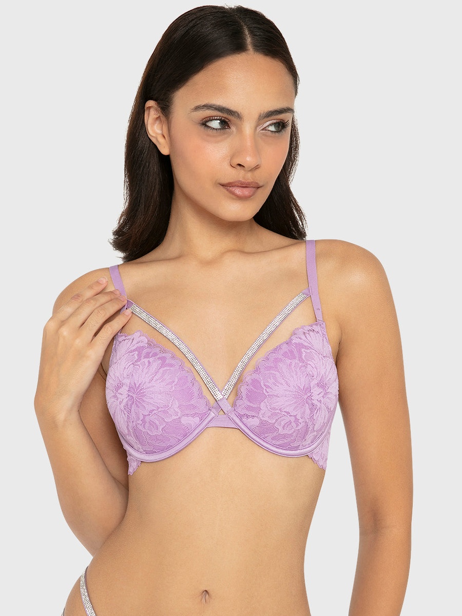 Double Push Up Wired Lace Bra