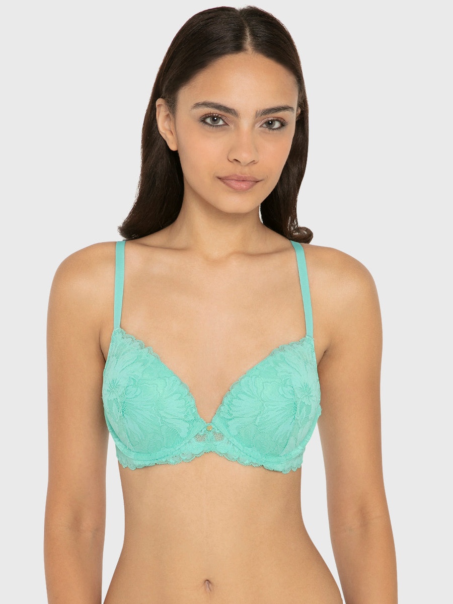 Double Push Up Wired Lace Bra