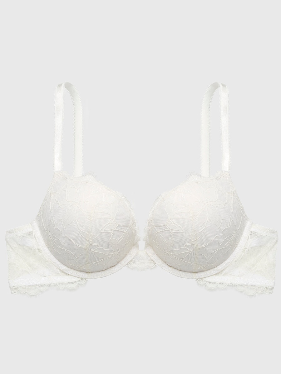 Plunge Push Up Bra With Afterglow Lace