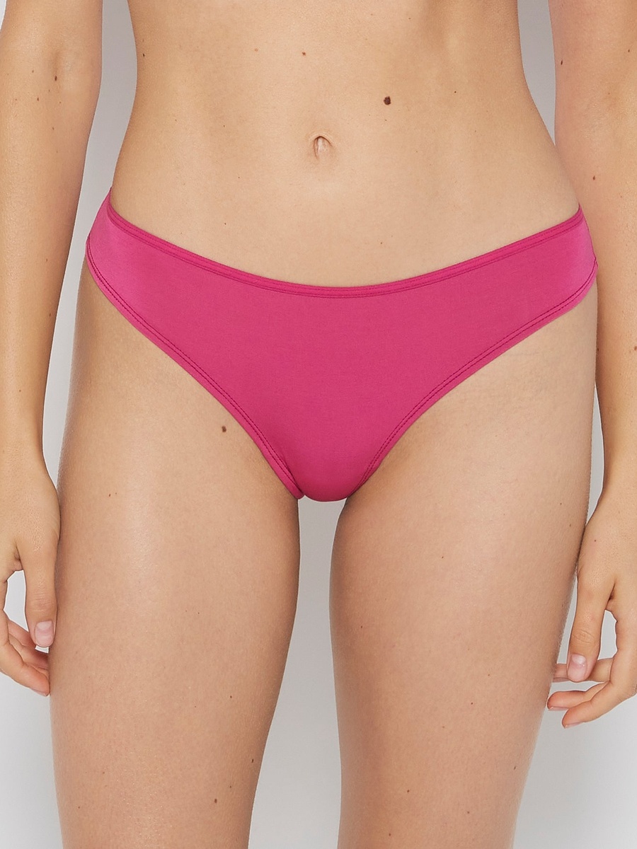 Solid Thong Panty