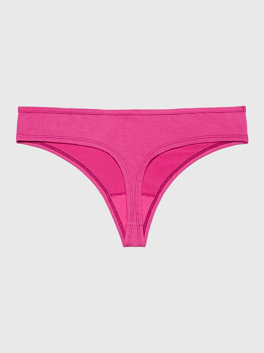 Solid Thong Panty