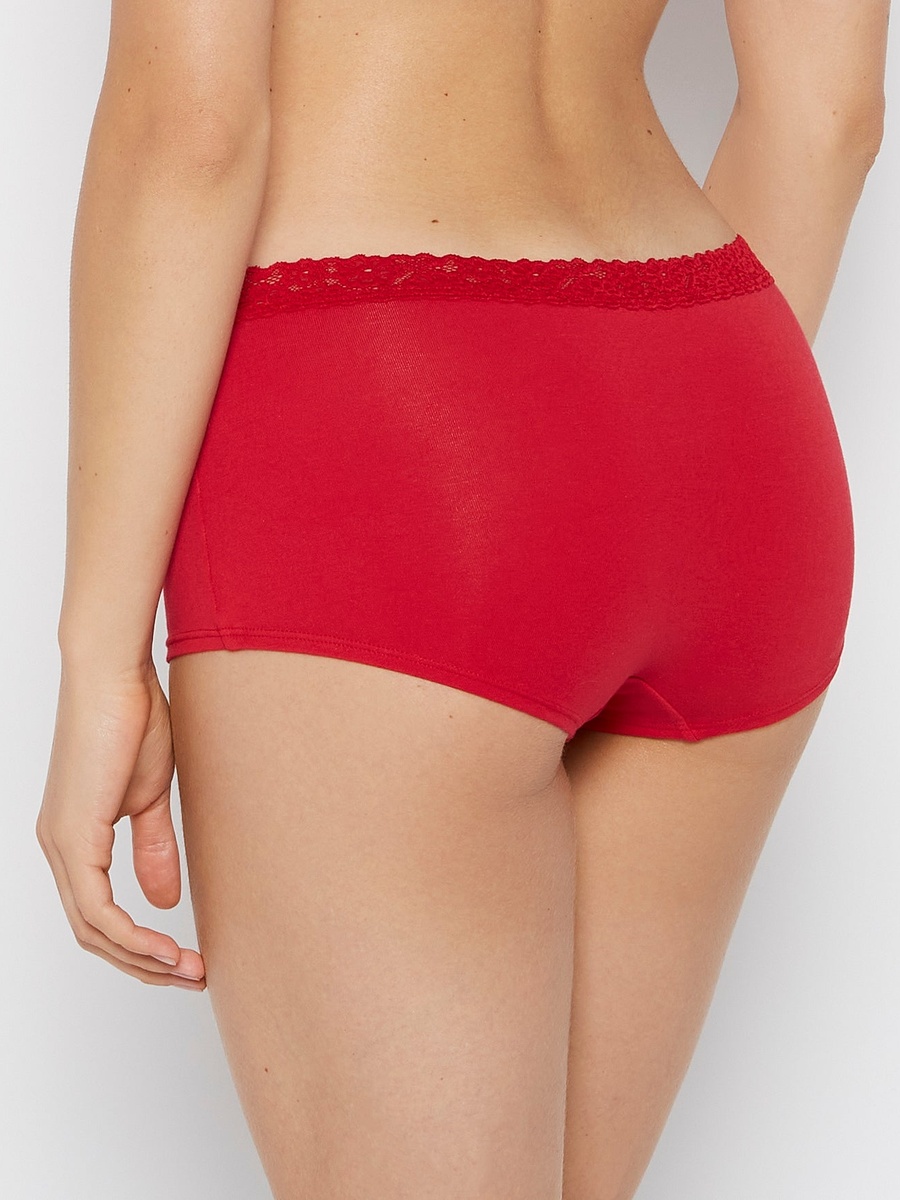 Lace Trim Boyshort Panty