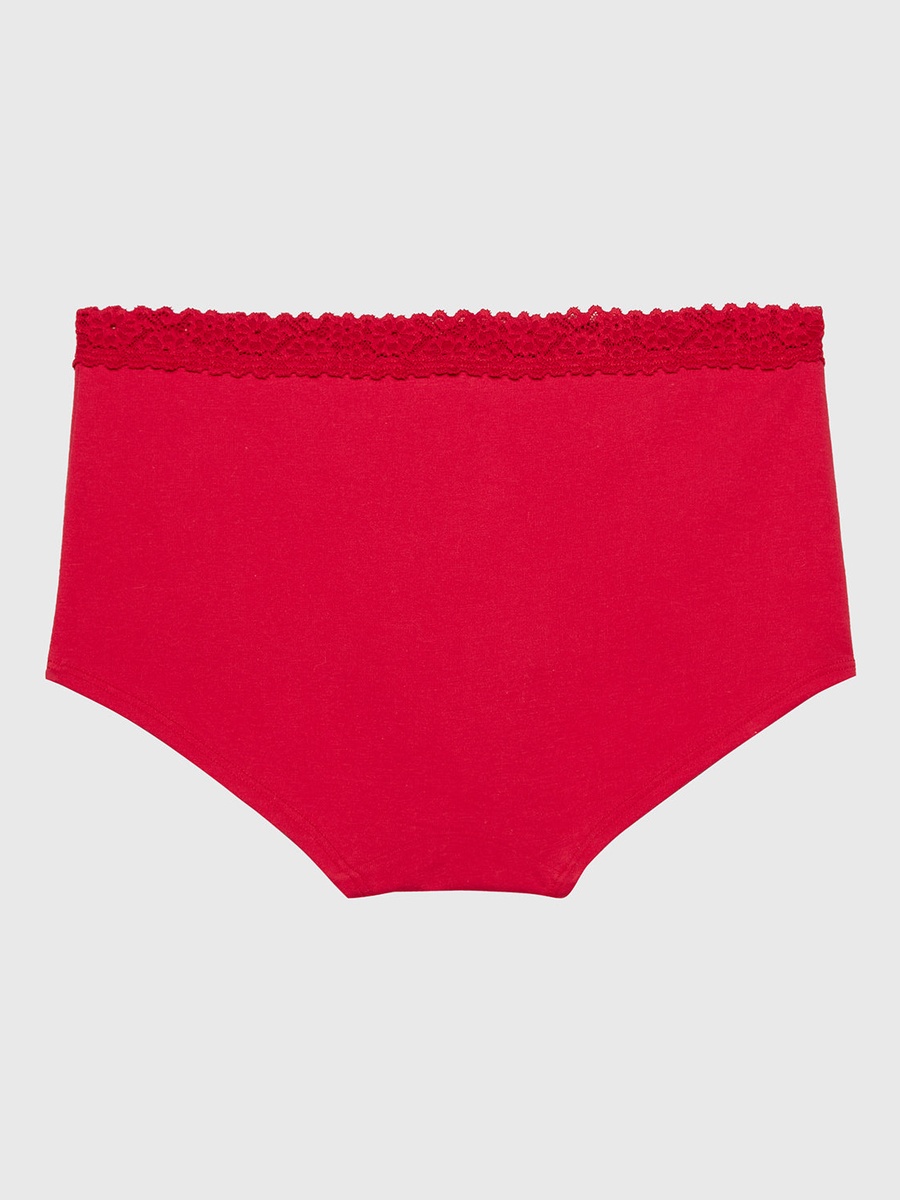 Lace Trim Boyshort Panty