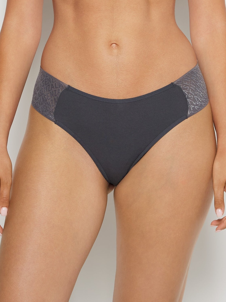 Lace Edge Remix Trendy Thong Briefs