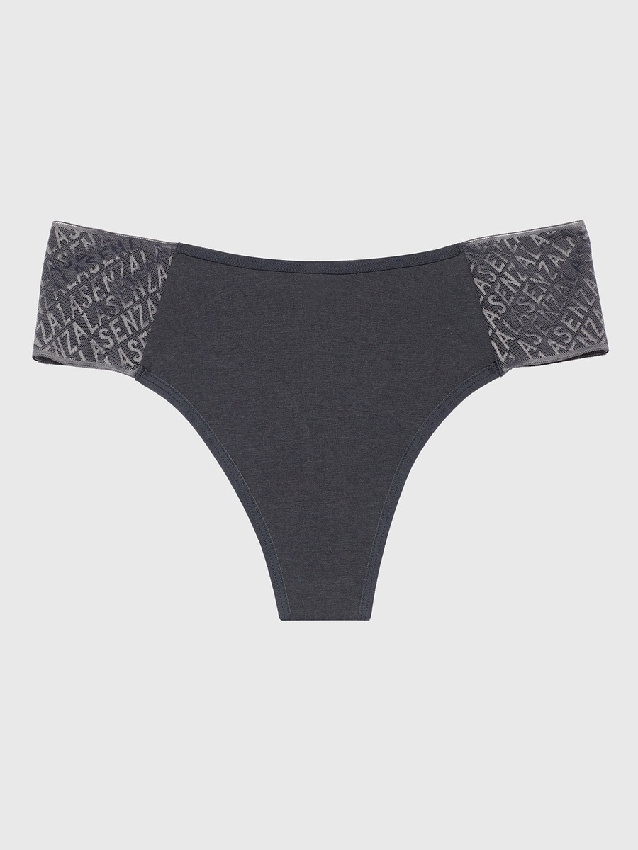Lace Edge Remix Trendy Thong Briefs
