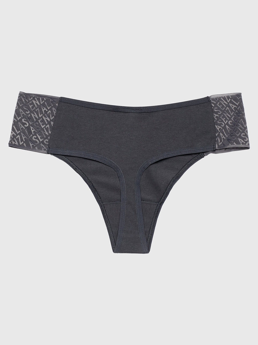 Lace Edge Remix Trendy Thong Briefs