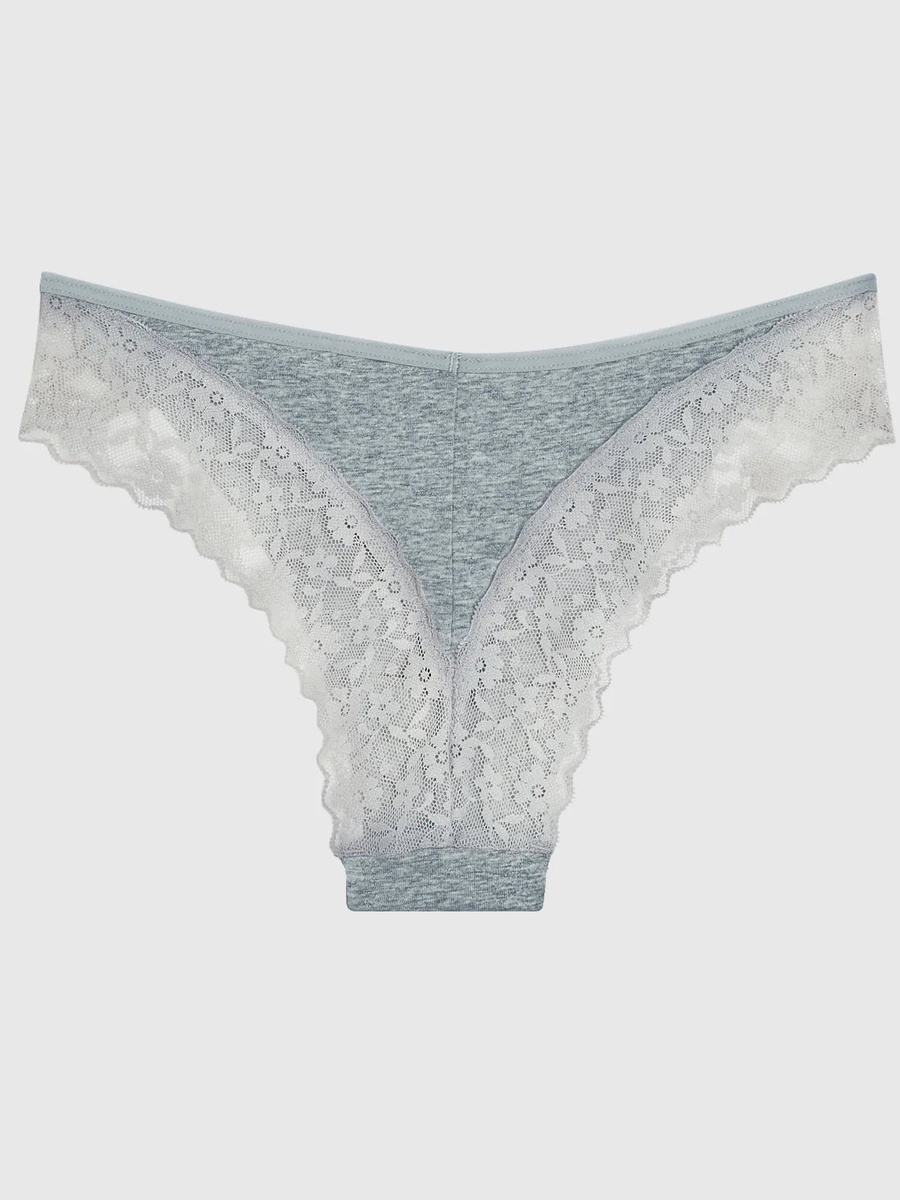 Remix Cheekster Briefs with Lace Trim