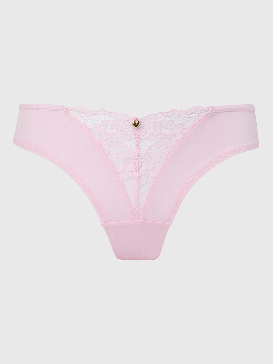 Diva Lace Trim Cheekster Briefs