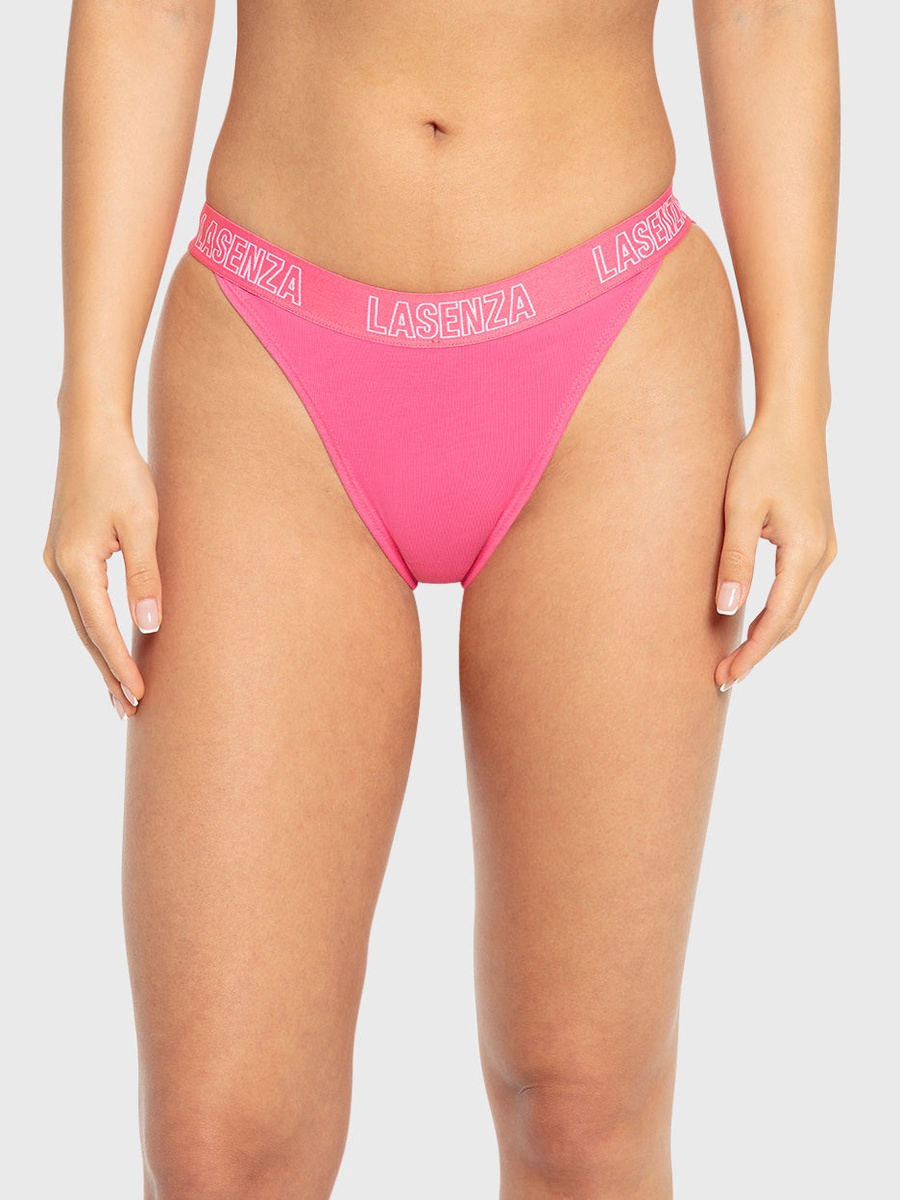 Logo Print Cotton Cheekster Briefs