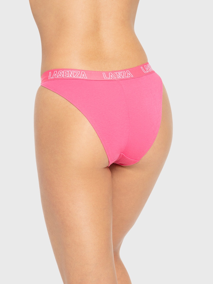 Logo Print Cotton Cheekster Briefs