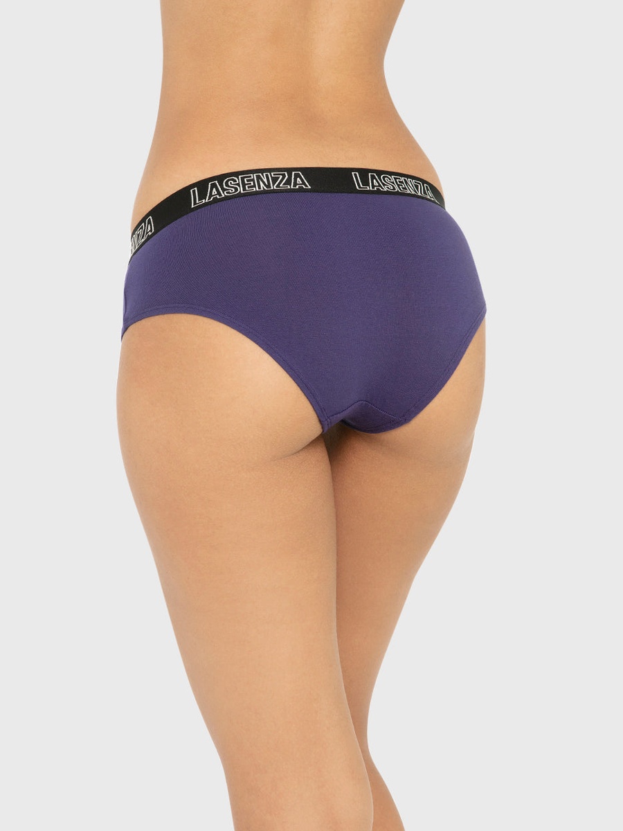 Logo Print Cotton Hipster Panty