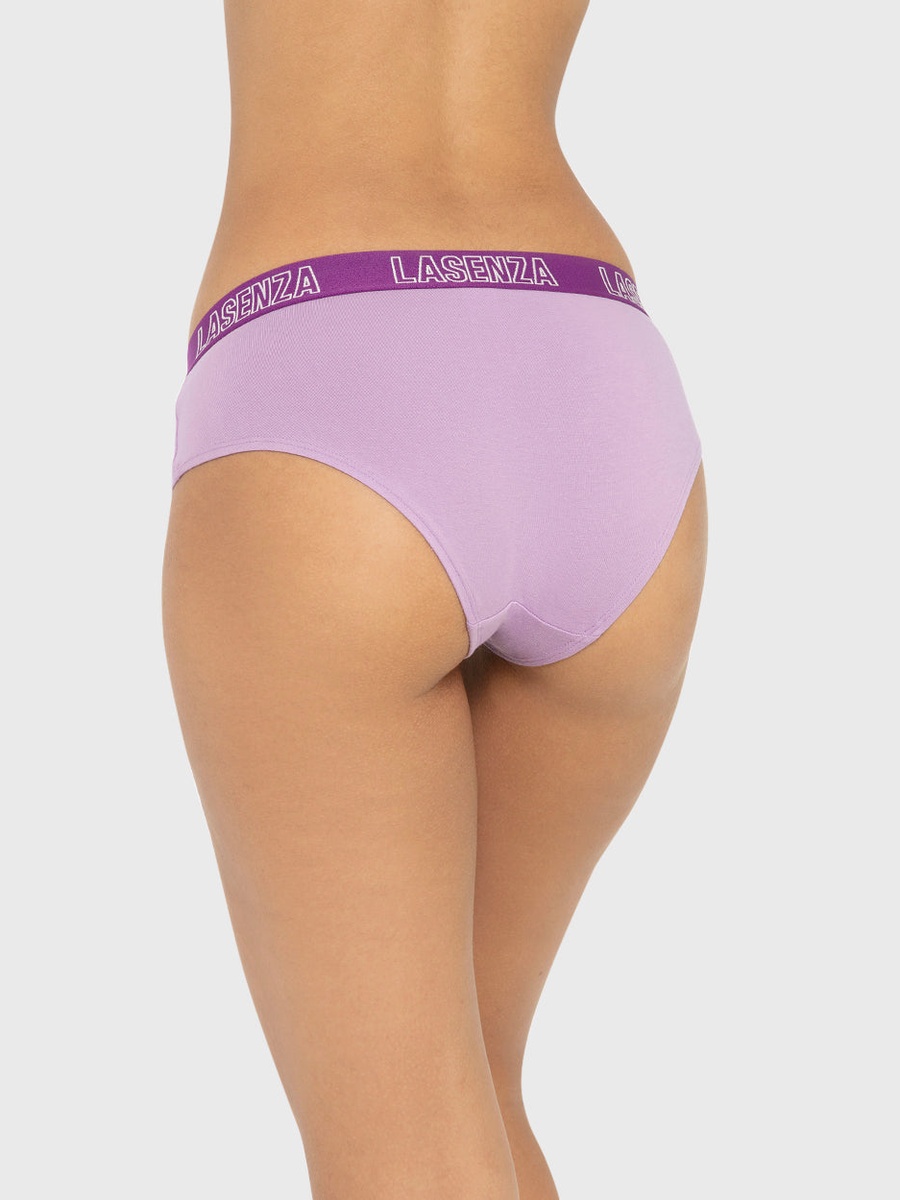 Logo Print Cotton Hipster Panty