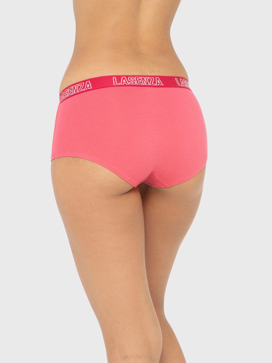 Solid Cotton Boyshort Panty