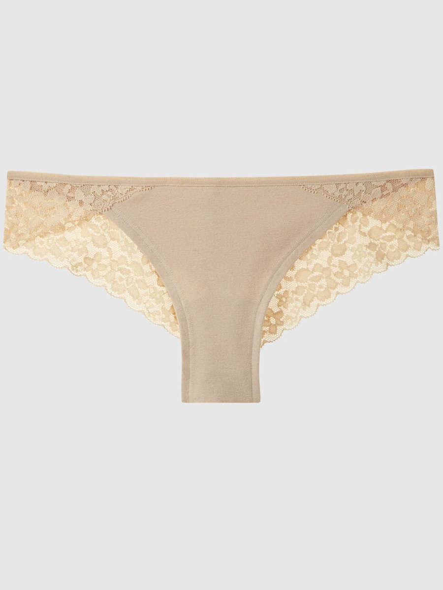 Cheekster Briefs with Lace Trim