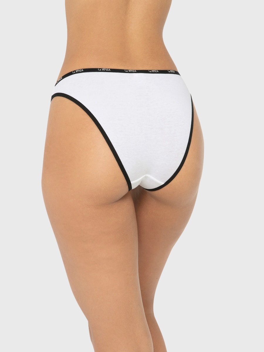 Logo Cotton Bikini Briefs