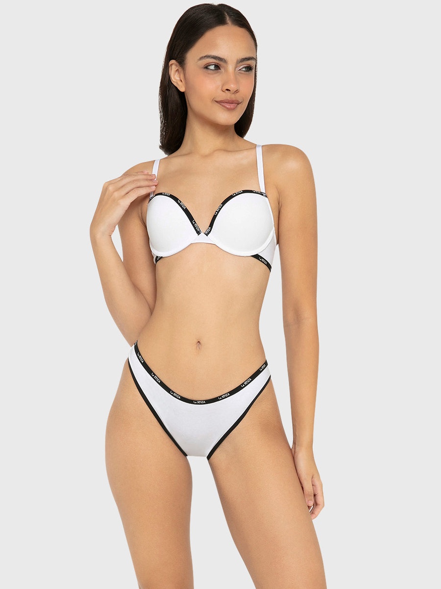 Logo Cotton Bikini Briefs