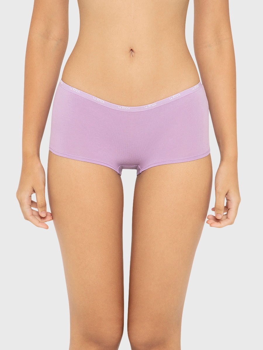 Logo Cotton Boyshort Briefs