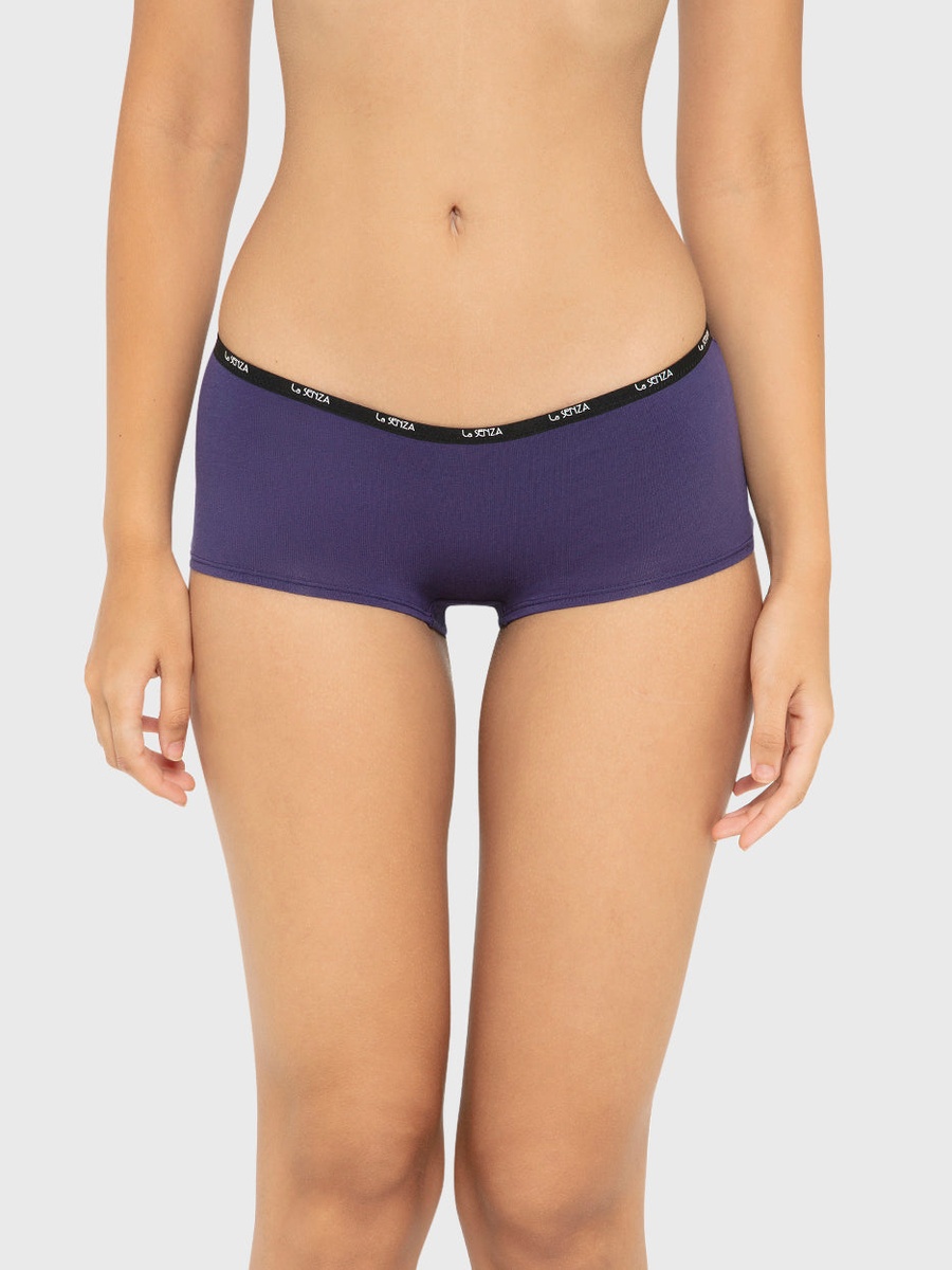 Logo Cotton Boyshort Briefs