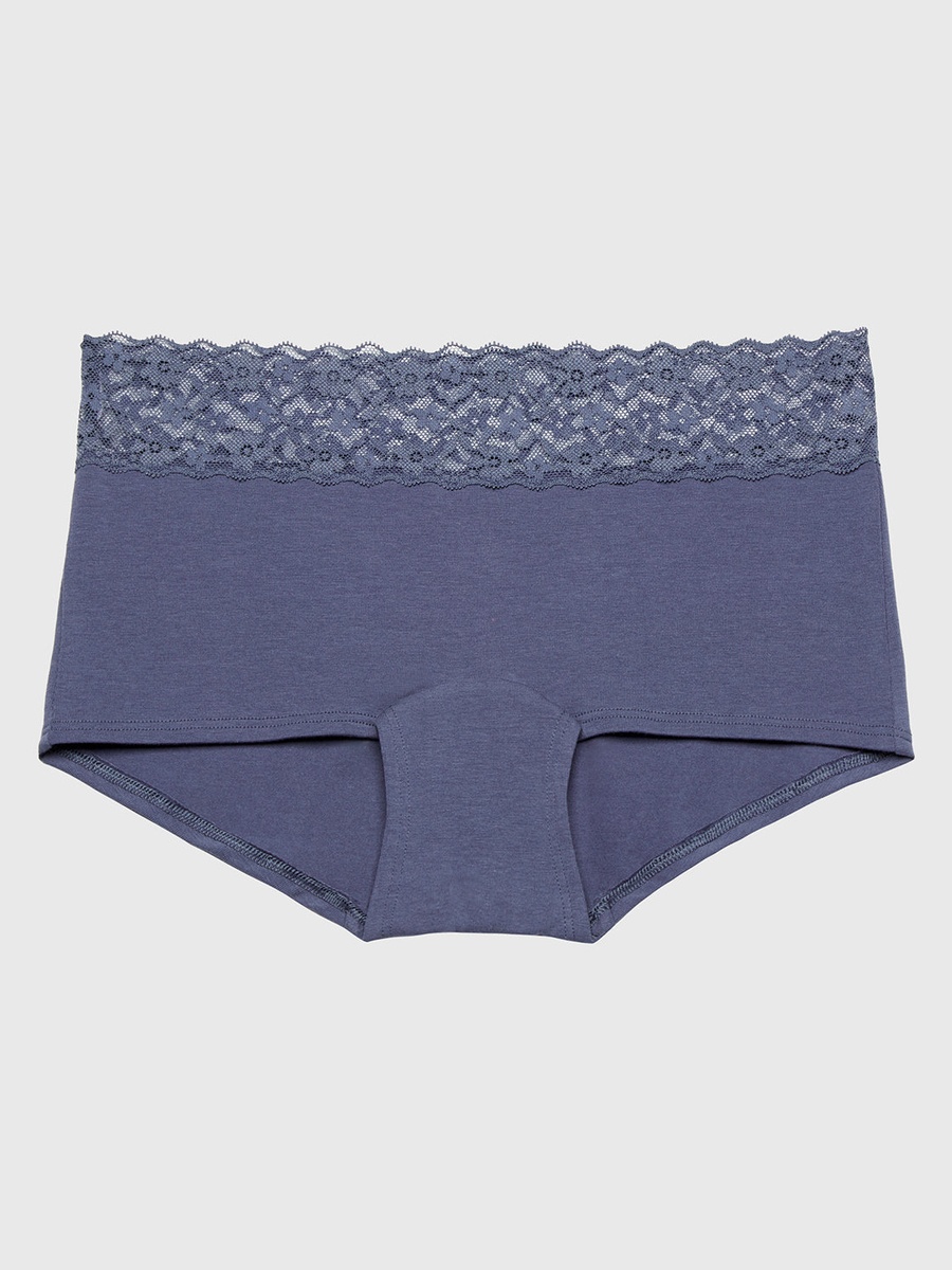 Boyshorts with Lace Trim