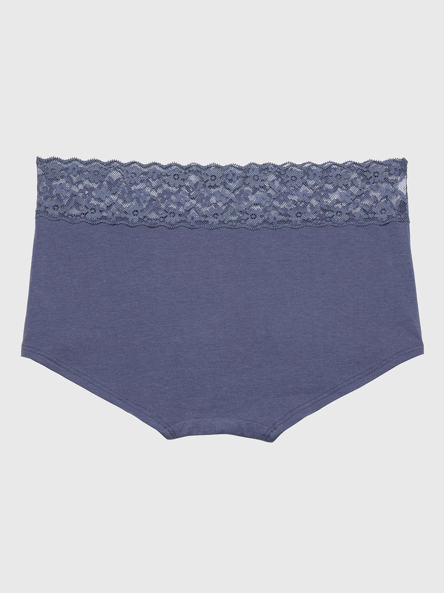 Boyshorts with Lace Trim
